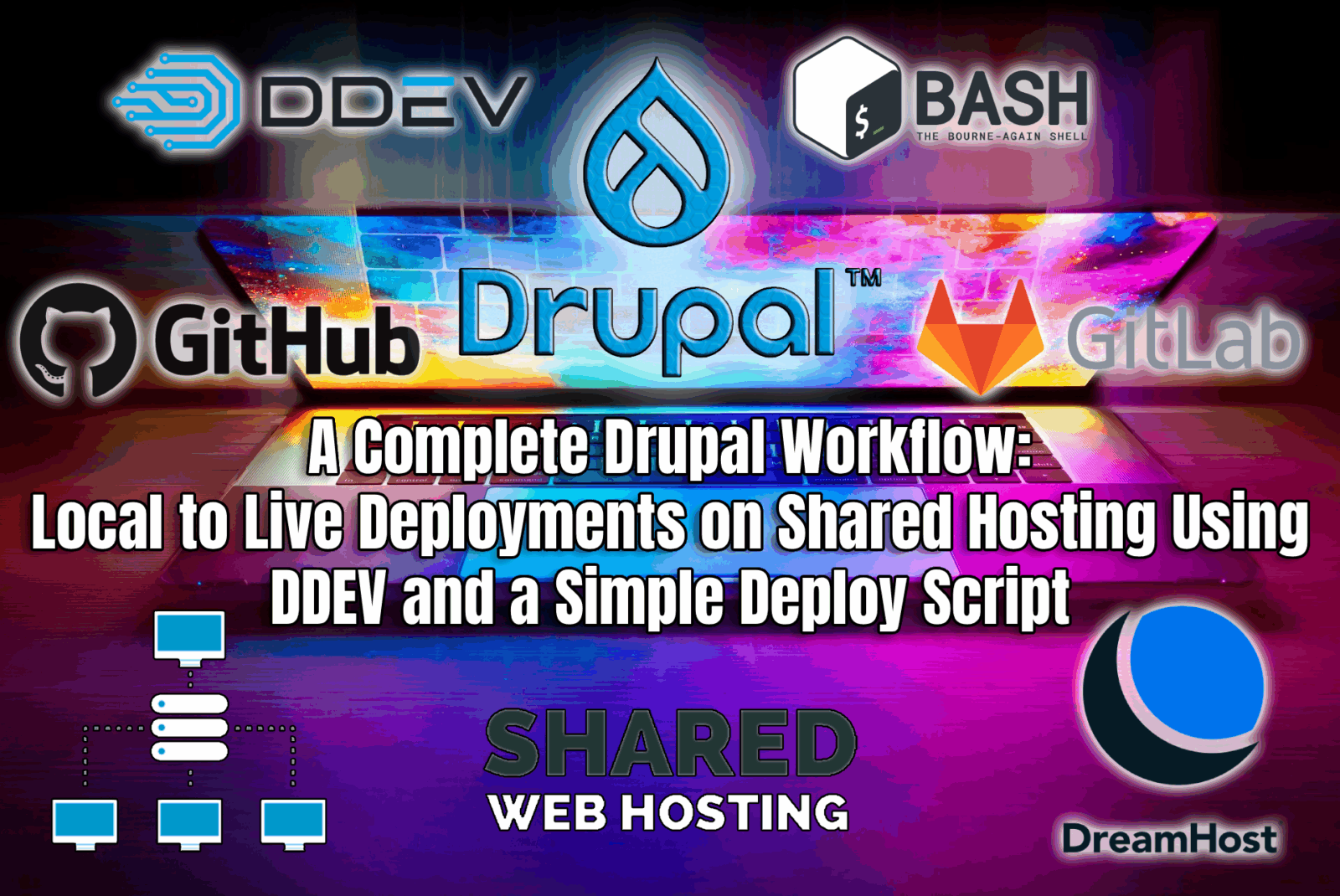 A Complete Drupal Workflow - Local to Live Deployments on Shared Hosting Using DDEV and a Simple Deploy Script